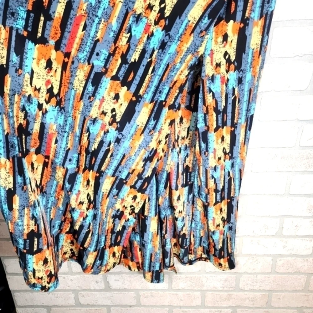 LULAROE JOY Sleeveless Vest Long Duster Size M